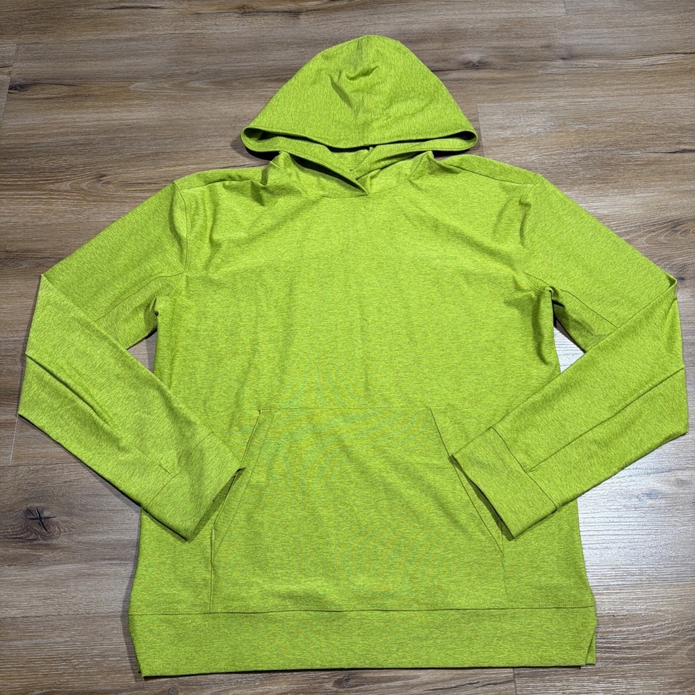 Outdoor Voices Men's MEDIUM Sunday Hoodie Mossy Green Long Sleeve Activewear